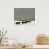 襲撃に向かう歩兵列 ポスター (キッチン)