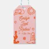 西お洒落バチェロレッテ週末 ギフトタグ (正面)