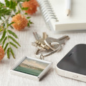 西からのナポリ、1730年の眺め キーホルダー (側面)