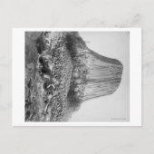 西から悪魔の塔落ちた ポストカード (正面)