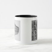 西から悪魔の塔落ちた マグカップ (中央)