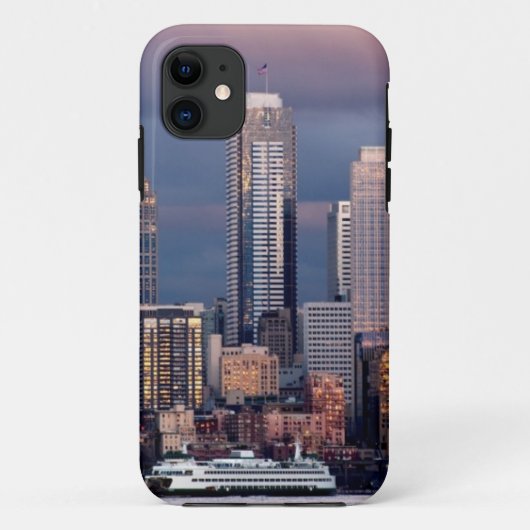 西から見られる美しく、劇的な日没 Case-Mate iPhoneケース (裏面)