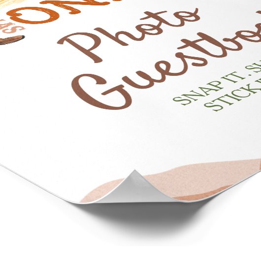 西がワンカウボーイフォトゲストブックだった方法 ポスター (角)