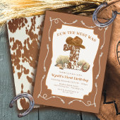 西がワンカウボーイ誕生日パーティーだった方法 招待状