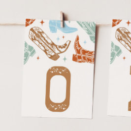 西が一つのハイチェアのバナーカードだったこと – "O" 招待状