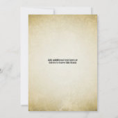 西が一歳の誕生日パーティーだった経緯 招待状 (裏面)