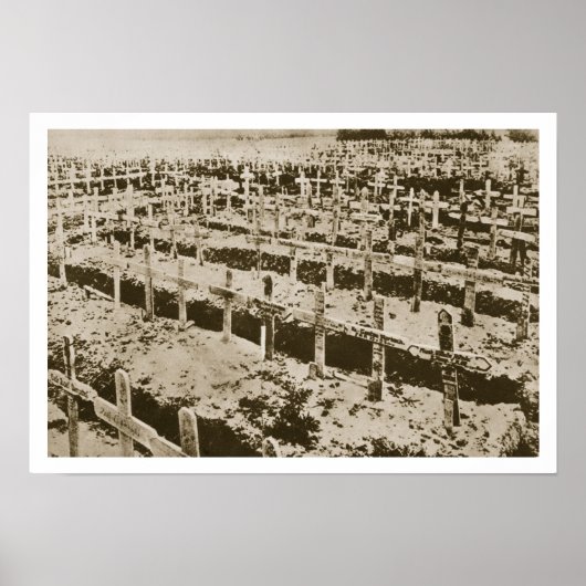 西では何も新しい：ドイツの墓地フラン ポスター (正面)