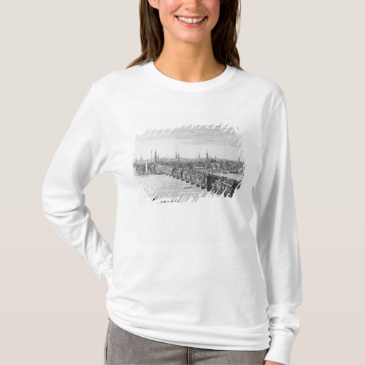 西にロンドン橋1749年の前部 Tシャツ (正面)