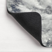 西に向かう台風パルマ マウスパッド (コーナー)