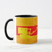 西に向かって初期ケーブルショベルを操作エンジニア マグカップ (左)