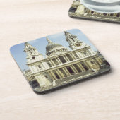 西にSiによって設計されているセントポールのカテドラルの前部 コースター (左側)