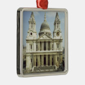 西にSiによって設計されているセントポールのカテドラルの前部 メタルオーナメント (右)