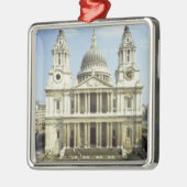 西にSiによって設計されているセントポールのカテドラルの前部 メタルオーナメント (左)