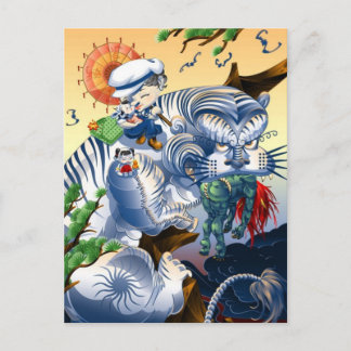 西のガーディアン – Tiger ポストカード