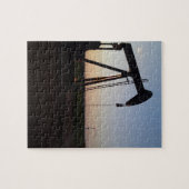 西のテキサス州のポンピングユニット ジグソーパズル (横)