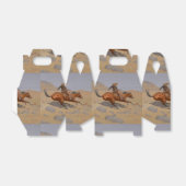 西のパーティーの好意またはギフトボックス野生の西 フェイバーボックス (折り畳みなし)