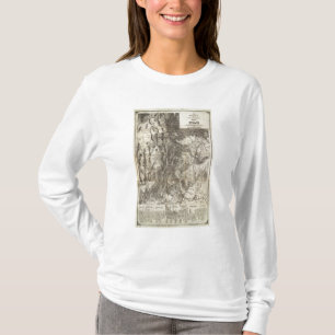 西のユタの新しい部門別および地形図 Tシャツ