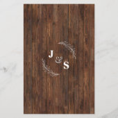 西の上または下のブライダルシャワーゲームカード チラシ (裏面)