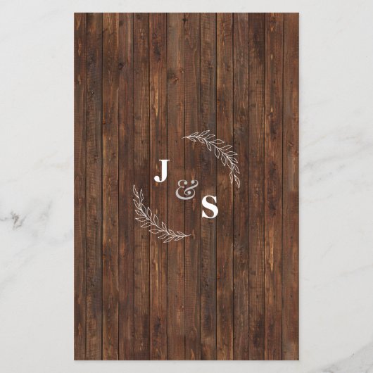 西の上または下のブライダルシャワーゲームカード チラシ (裏面)