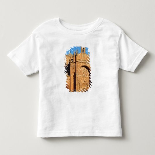 西の前部の眺め トドラーTシャツ (正面)