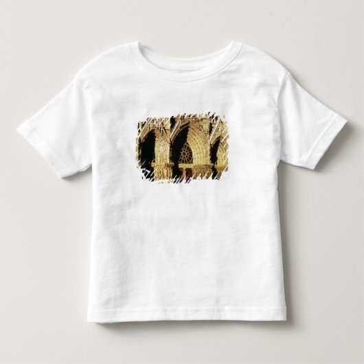 西の前部入口の眺め トドラーTシャツ (正面)