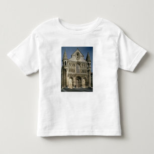 西の前部(写真)の眺め トドラーTシャツ