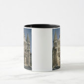 西の前部(写真)の眺め マグカップ (中央)