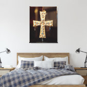 西の国の王の権威的な王冠 キャンバスプリント (インサイチュ (寝室))