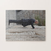 西の壁にドナルド・トランプの場所のノート ジグソーパズル (横)