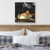 西の壁にユダのライオン キャンバスプリント (インサイチュ (寝室))