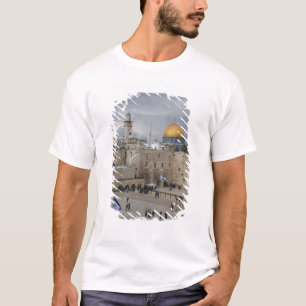 西の壁プラザの眺め、午後遅く Tシャツ