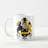 西の家紋 コーヒーマグカップ (左)