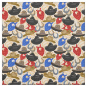 西の帽子とスカーフ ファブリック (見本)