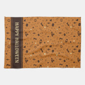 西の帽子とブーツ キッチンタオル (横)