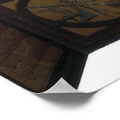 西の方へ進むと帝王が進む ポスター (角)