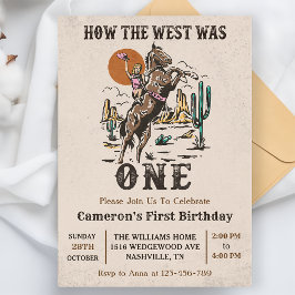 西の方法で西は1歳の誕生日 招待状