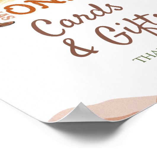 西の方法は、1つの誕生日カウボーイカード&ギフト ポスター (角)