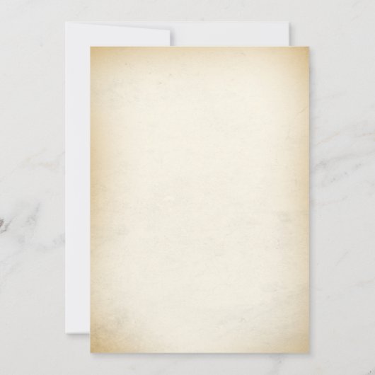 西の方法ワンカウボーイ誕生日パーティーだった 招待状 (裏面)