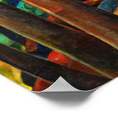 西の森、1931年エミリー・カー ポスター (角)