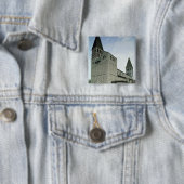 西の正面の眺め、第10第11世紀 缶バッジ (インサイチュ)