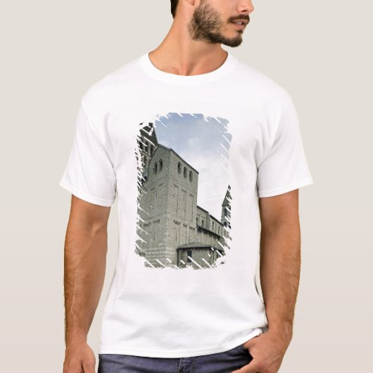 西の正面の眺め、第10第11世紀 Tシャツ (正面)