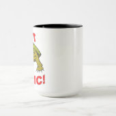 西の池の亀 – パニックしない マグカップ (中央)