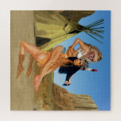 西の激しい挑戦 ジグソーパズル (横)