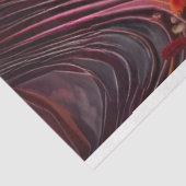 西の牛の座っているピンクの椅子のデカップページ 薄葉紙 (詳細)