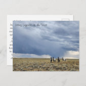 西の生きた伝説 – はがき (正面/裏面)