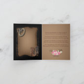 西の田舎のカウボーイは私の花嫁になる 招待状 (内部)