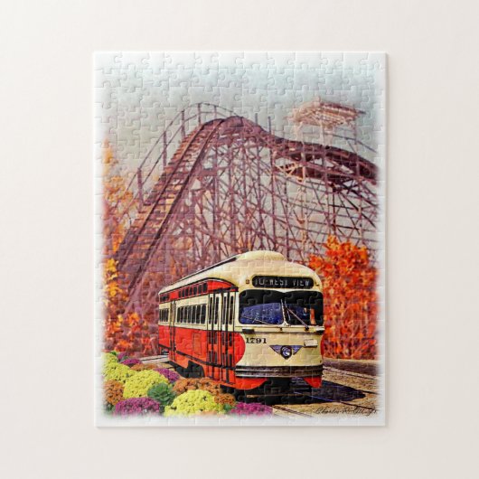 西の眺め公園のパズル ジグソーパズル (縦)