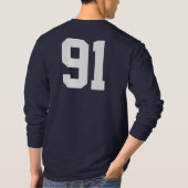 西の翼アカデミーの獣 Tシャツ (裏面)