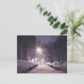 西の西側の冬の輝き ポストカード (スタンド正面)