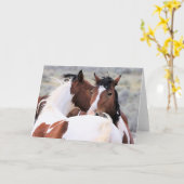 西の野生の口ひげ カード (黄色い花)